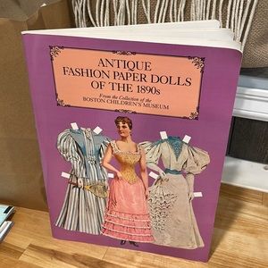 Paper doll dresses book